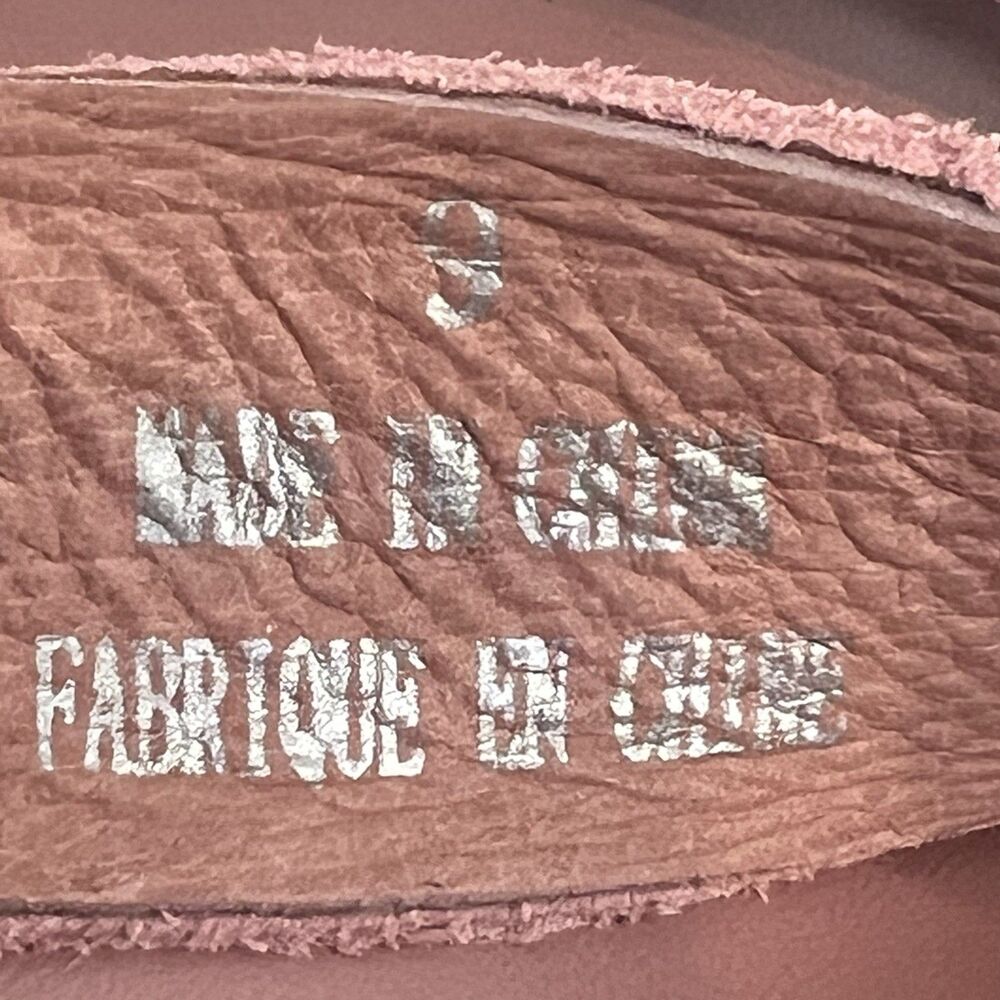 Jeffrey Campbell Size 9 Pink Getaway Footbed Suede Flatform Strappy Sandals - Picture 8 of 9
